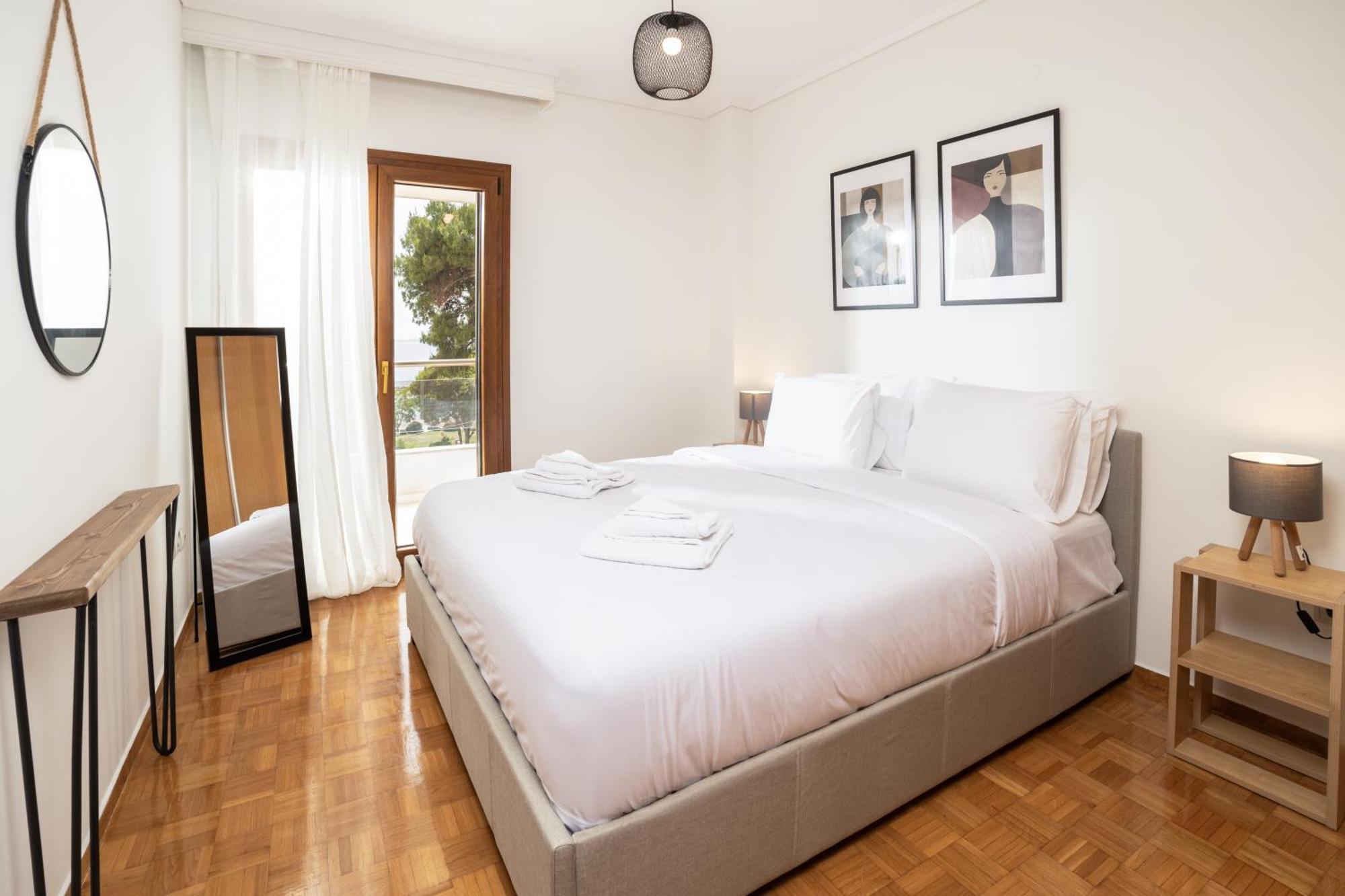 Champagne Sea View Apartment By Binobi! Salonicco Esterno foto