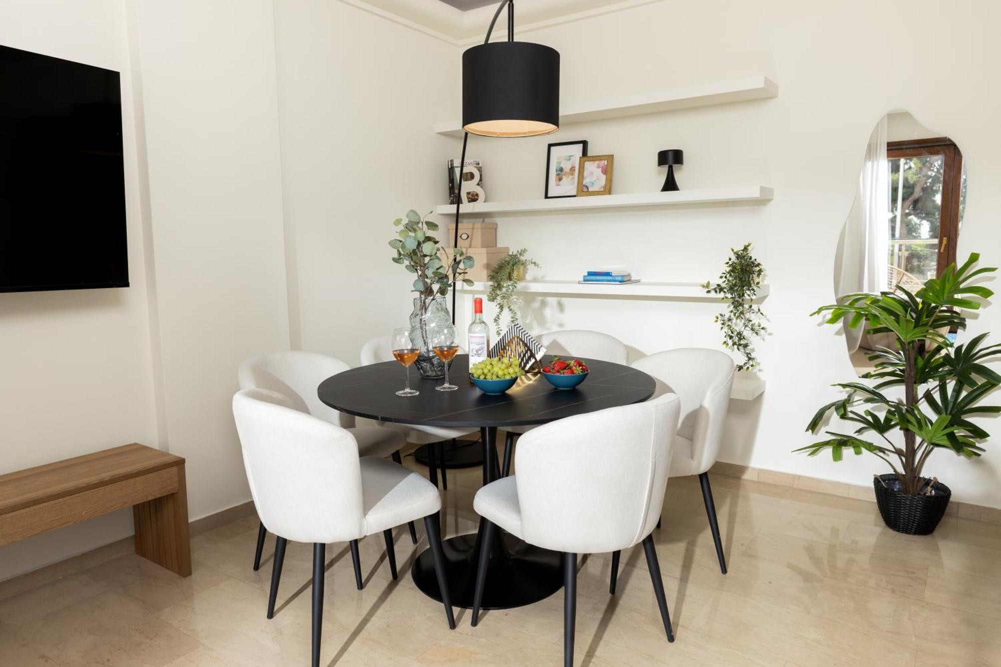 Champagne Sea View Apartment By Binobi! Salonicco Esterno foto
