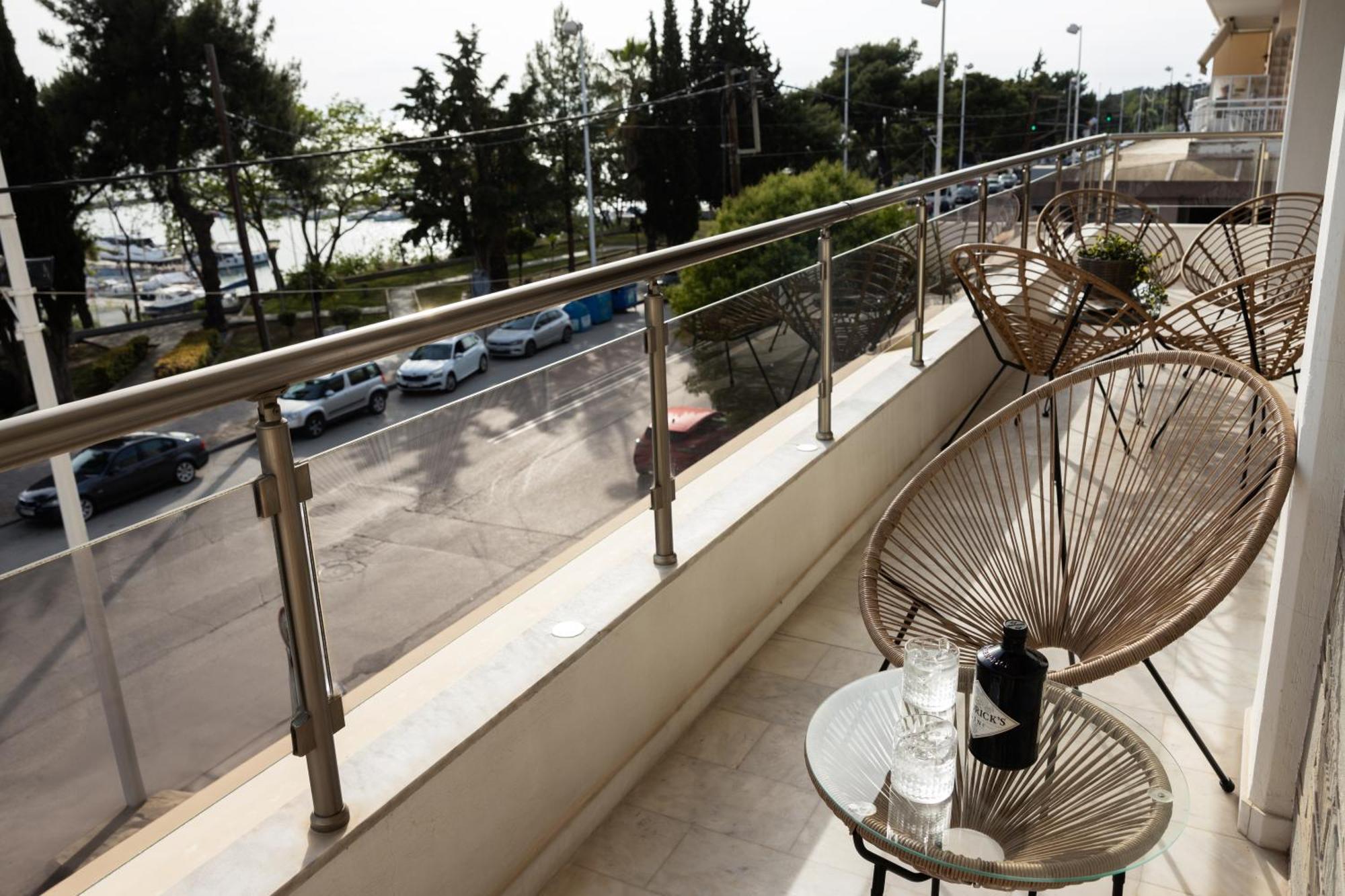 Champagne Sea View Apartment By Binobi! Salonicco Esterno foto
