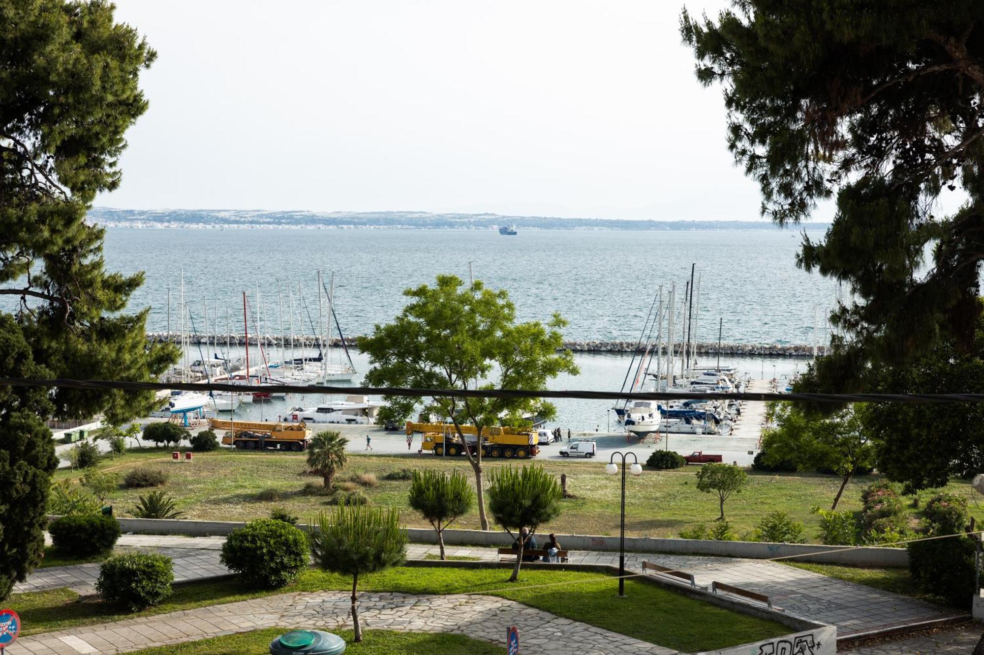 Champagne Sea View Apartment By Binobi! Salonicco Esterno foto